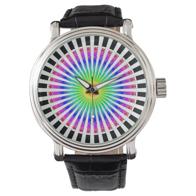 Reloj De Pulsera Flor hipnótica (Anverso)