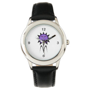 Reloj De Pulsera Flor malvada Gótico Kawaii Halloween Watch