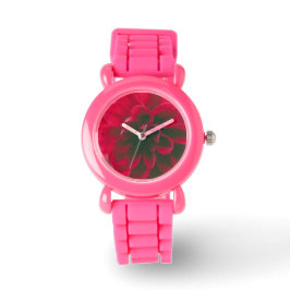 Reloj De Pulsera Flor roja