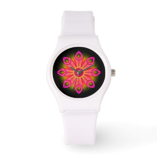 Reloj De Pulsera Flor rosa