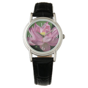 Reloj De Pulsera Flor rosa Lotus IV