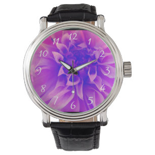 Reloj De Pulsera Flor rosa macro