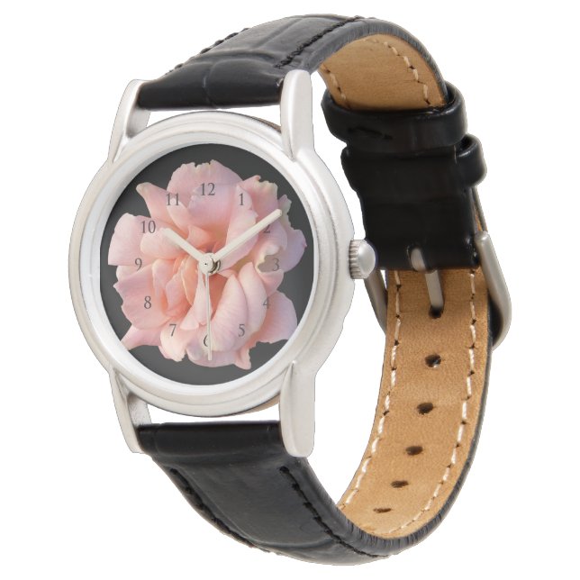 Reloj De Pulsera flor rosa rosa rosa rosa (Angular)