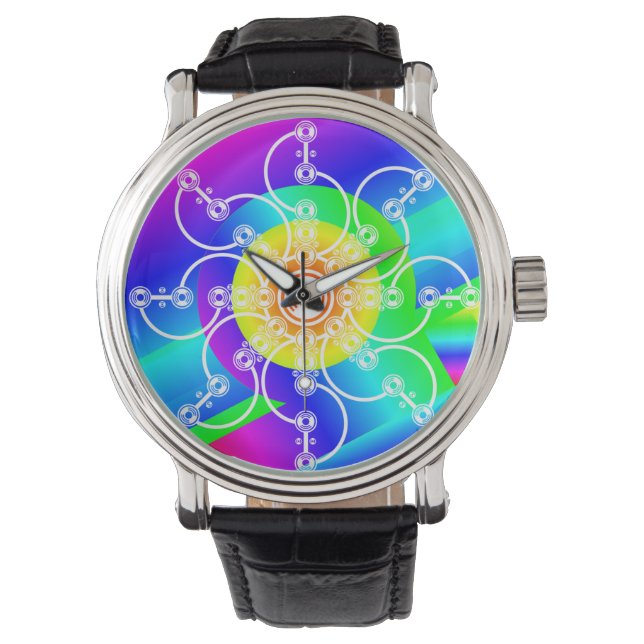 Reloj De Pulsera Flor Sol (Anverso)