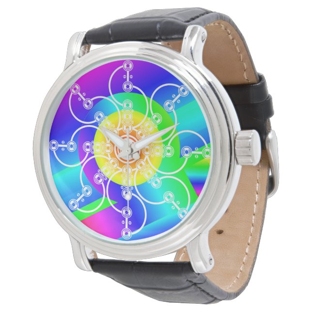 Reloj De Pulsera Flor Sunshine Watch (Angular)