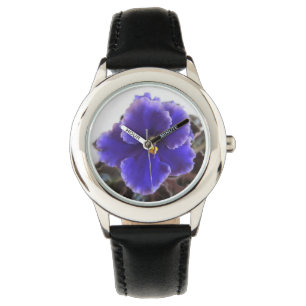 Reloj De Pulsera Floración de la violeta africana