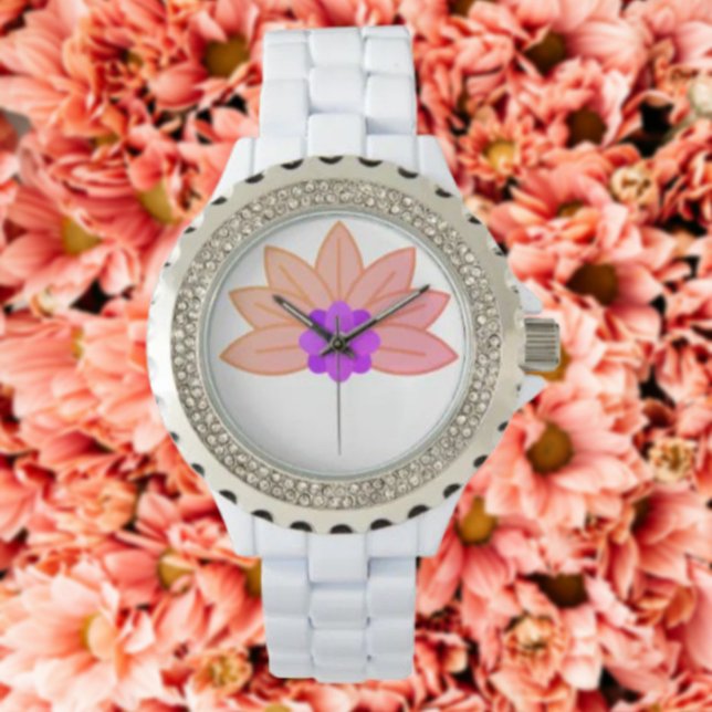 Reloj De Pulsera Floral (Subido por el creador)