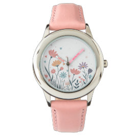 Reloj De Pulsera Floral acuática caprichosa