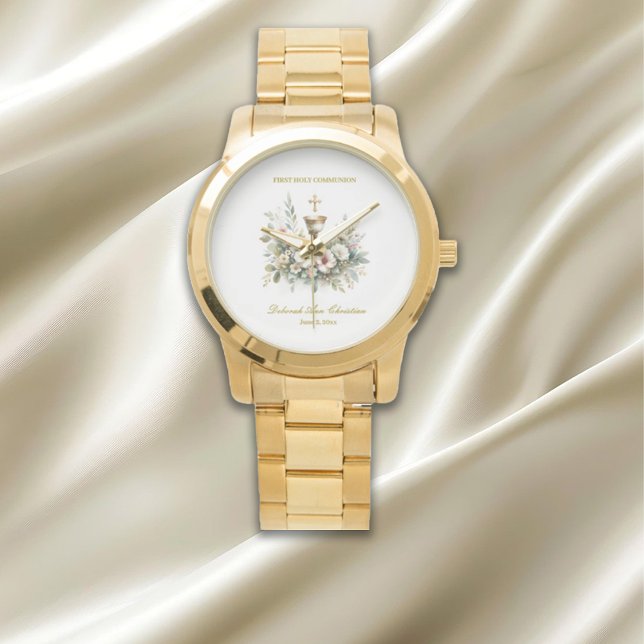 Reloj De Pulsera Floral Chalace, primera comunión para ella (Subido por el creador)