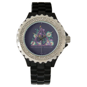 Reloj De Pulsera Floral Deathly Hallow Graphic