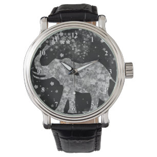 Reloj De Pulsera Floral Elephant Watch