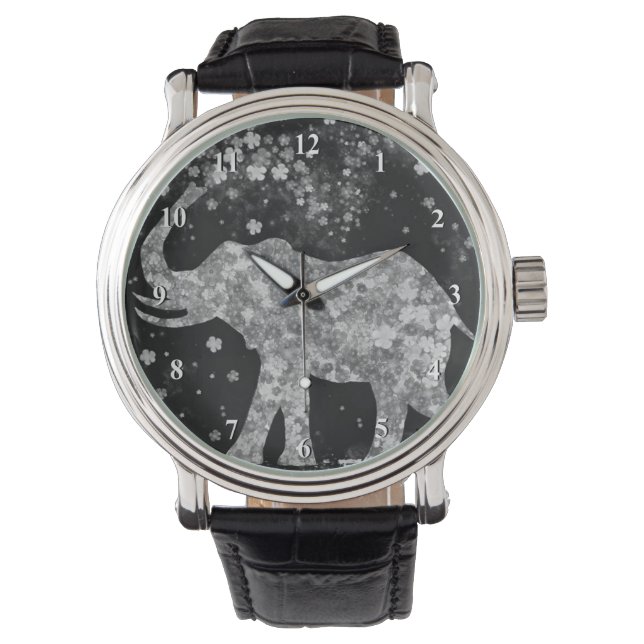 Reloj De Pulsera Floral Elephant Watch (Anverso)