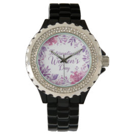 Reloj De Pulsera Floral International Women's Day 2026