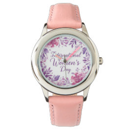 Reloj De Pulsera Floral International Women's Day 2026