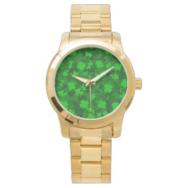 Reloj De Pulsera Floral moderna de cuatro hojas