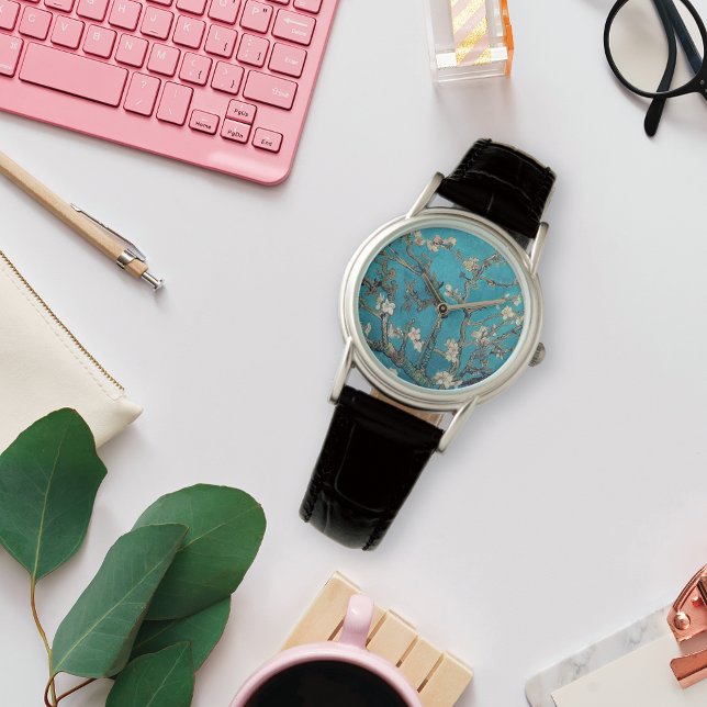 Reloj De Pulsera Floreciente árbol de almendras Vincent van Gogh (Subido por el creador)
