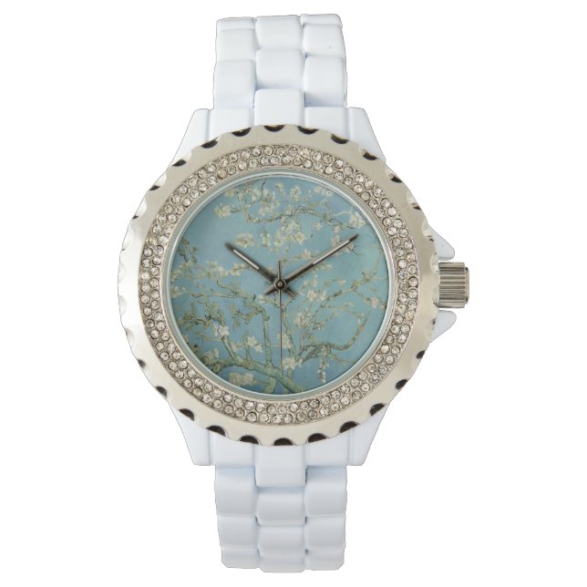 Reloj De Pulsera Florecimiento de Almond: Vincent Van Gogh (Anverso)