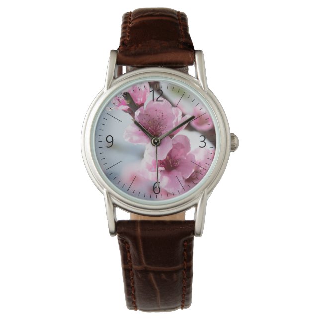 Reloj De Pulsera Florecimiento de la primavera (Anverso)