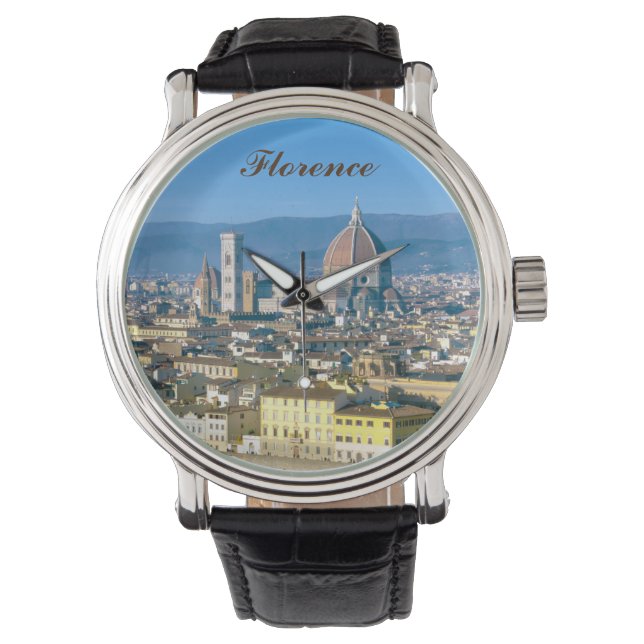 Reloj De Pulsera Florence cityscape with Duomo cathedral  (Anverso)