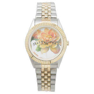 Reloj De Pulsera Flores