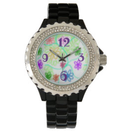 Reloj De Pulsera flores