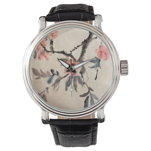 Reloj De Pulsera Flores (Anverso)