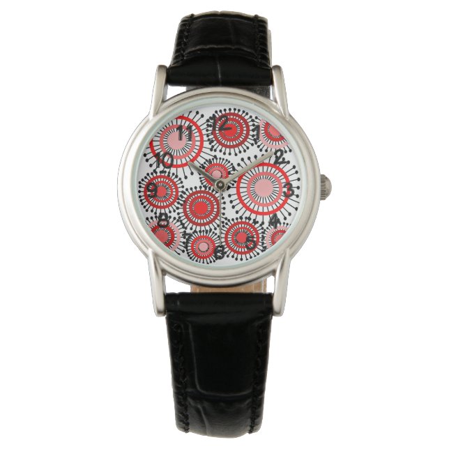 Reloj De Pulsera Flores (Anverso)