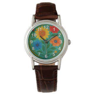 Reloj De Pulsera Flores