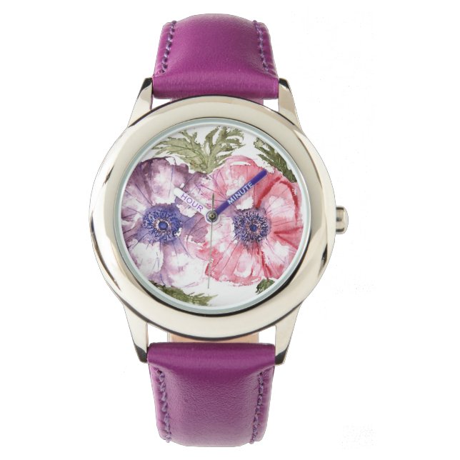 Reloj De Pulsera Flores acuáticas (Anverso)