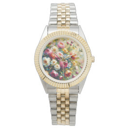 Reloj De Pulsera Flores brillantes y audaces