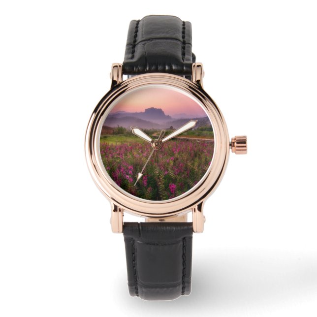 Reloj De Pulsera Flores | Chiang Dao, Chiang Mai, Tailandia (Anverso)
