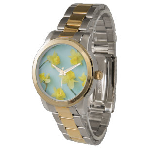 Reloj De Pulsera Flores   Daffoditos amarillos