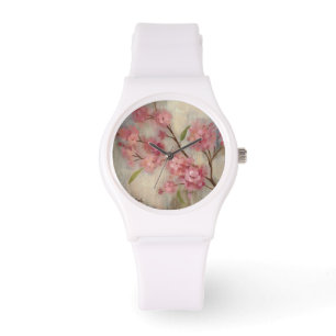 Reloj De Pulsera Flores de cerezo y rama
