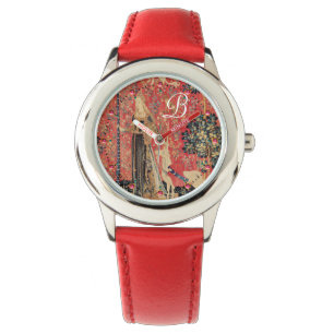 Reloj De Pulsera Flores de Fantasía de DAMA Y UNICORN, Monograma de