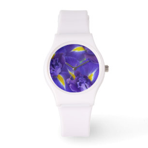Reloj De Pulsera Flores de Iris