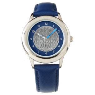 Reloj De Pulsera FLORES DE LA VIDA - Medalla Plata