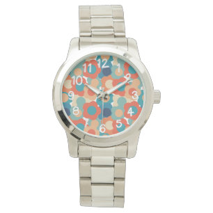 Reloj De Pulsera Flores de los años 70
