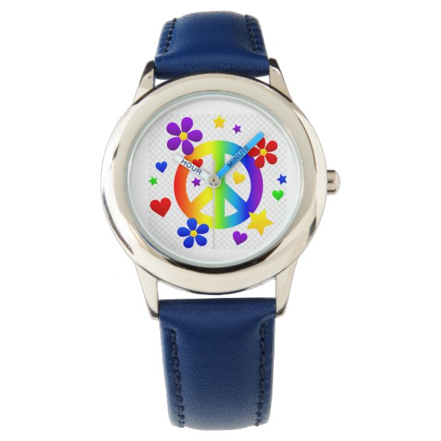 RELOJ DE PULSERA FLORES DE PAZ (Anverso)