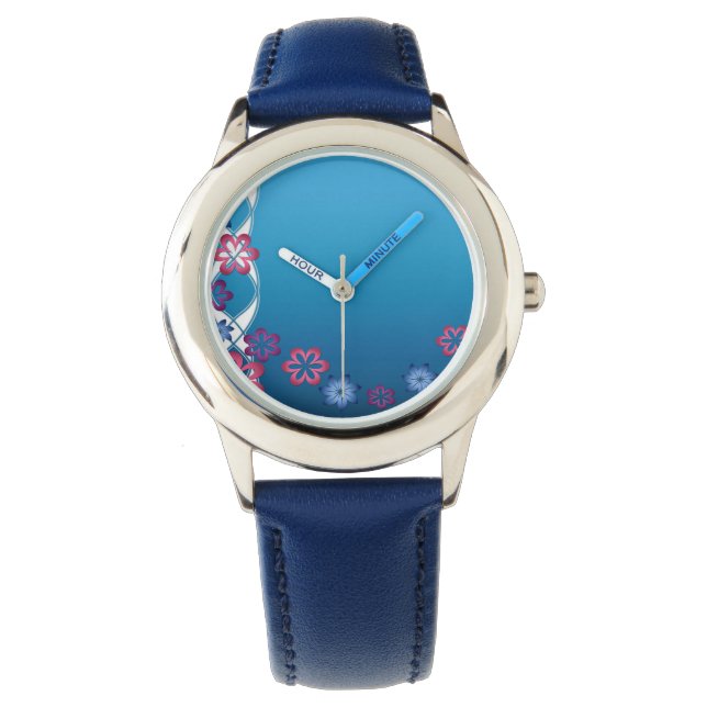 Reloj De Pulsera Flores de primavera (Anverso)