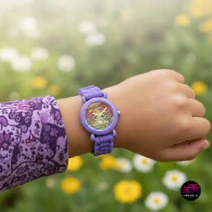Reloj De Pulsera Flores de rana Cottagecore