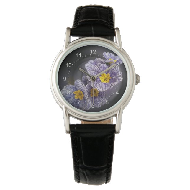 Reloj De Pulsera Flores de rosa (Anverso)