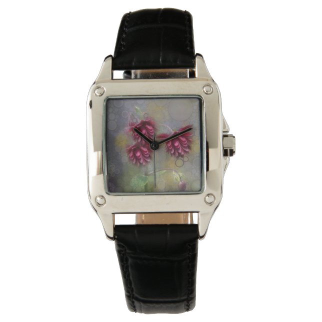 Reloj De Pulsera Flores de verano (Anverso)