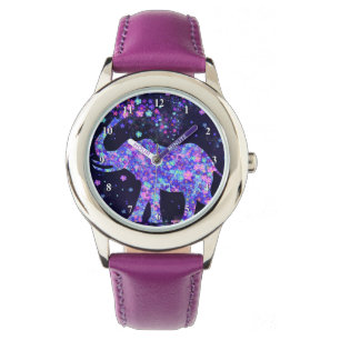 Reloj De Pulsera Flores elefantes - Hermosa primavera