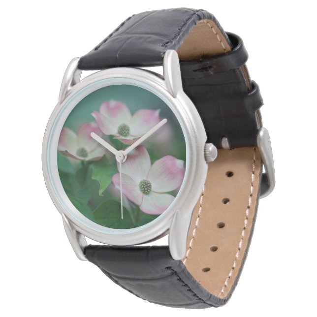 Reloj De Pulsera Flores | Flores de dogwood (Angular)