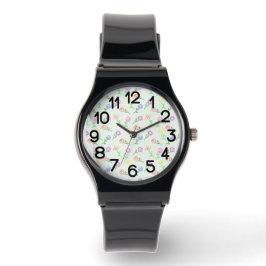 Reloj De Pulsera Flores geométricas