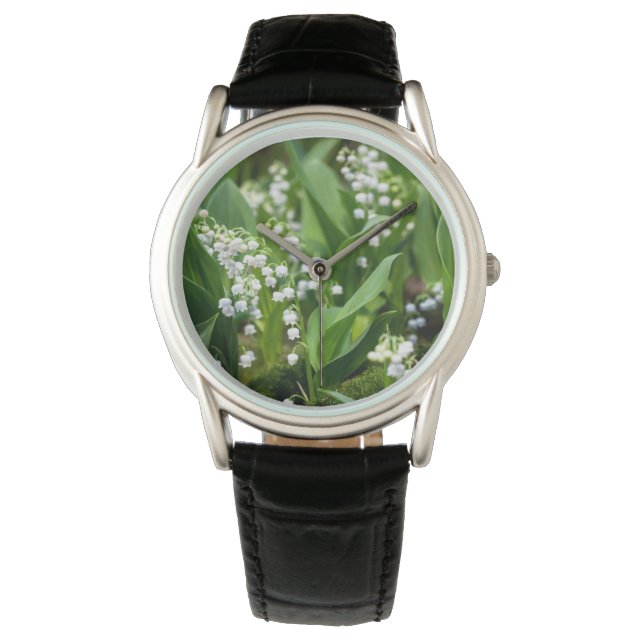 Reloj De Pulsera Flores | Lily del Valle de Suecia (Anverso)