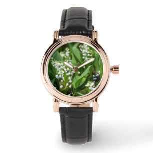 Reloj De Pulsera Flores Lily del Valle de Suecia