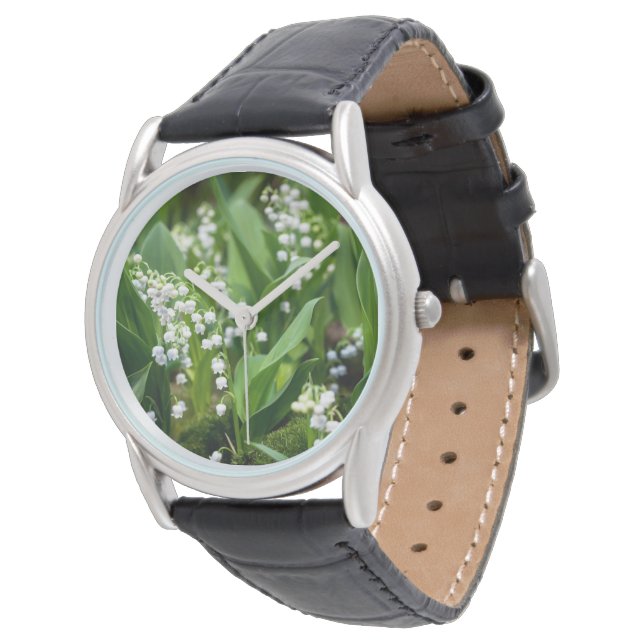 Reloj De Pulsera Flores | Lily del Valle de Suecia (Angular)
