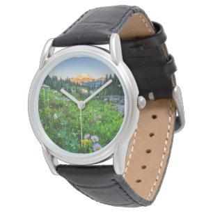 Reloj De Pulsera Flores Parque nacional Monte Rainier
