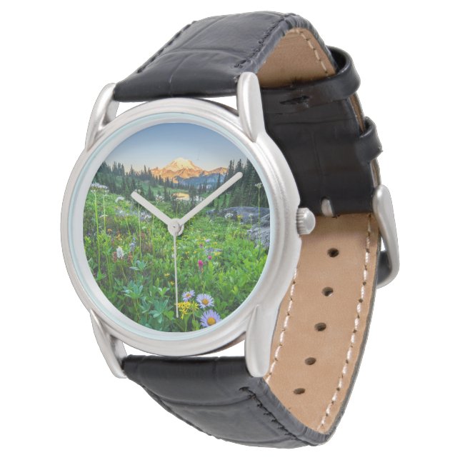 Reloj De Pulsera Flores | Parque nacional Monte Rainier (Angular)